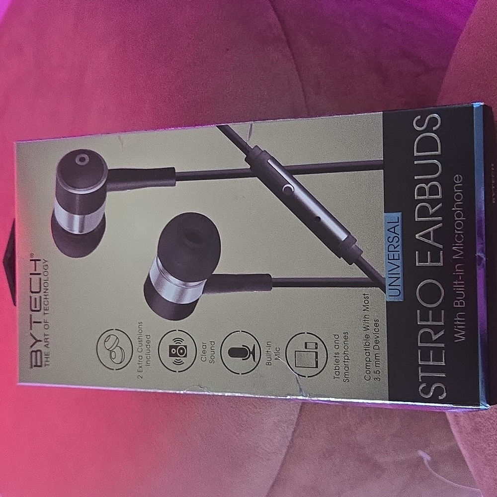 Bytech Stereo Earbuds